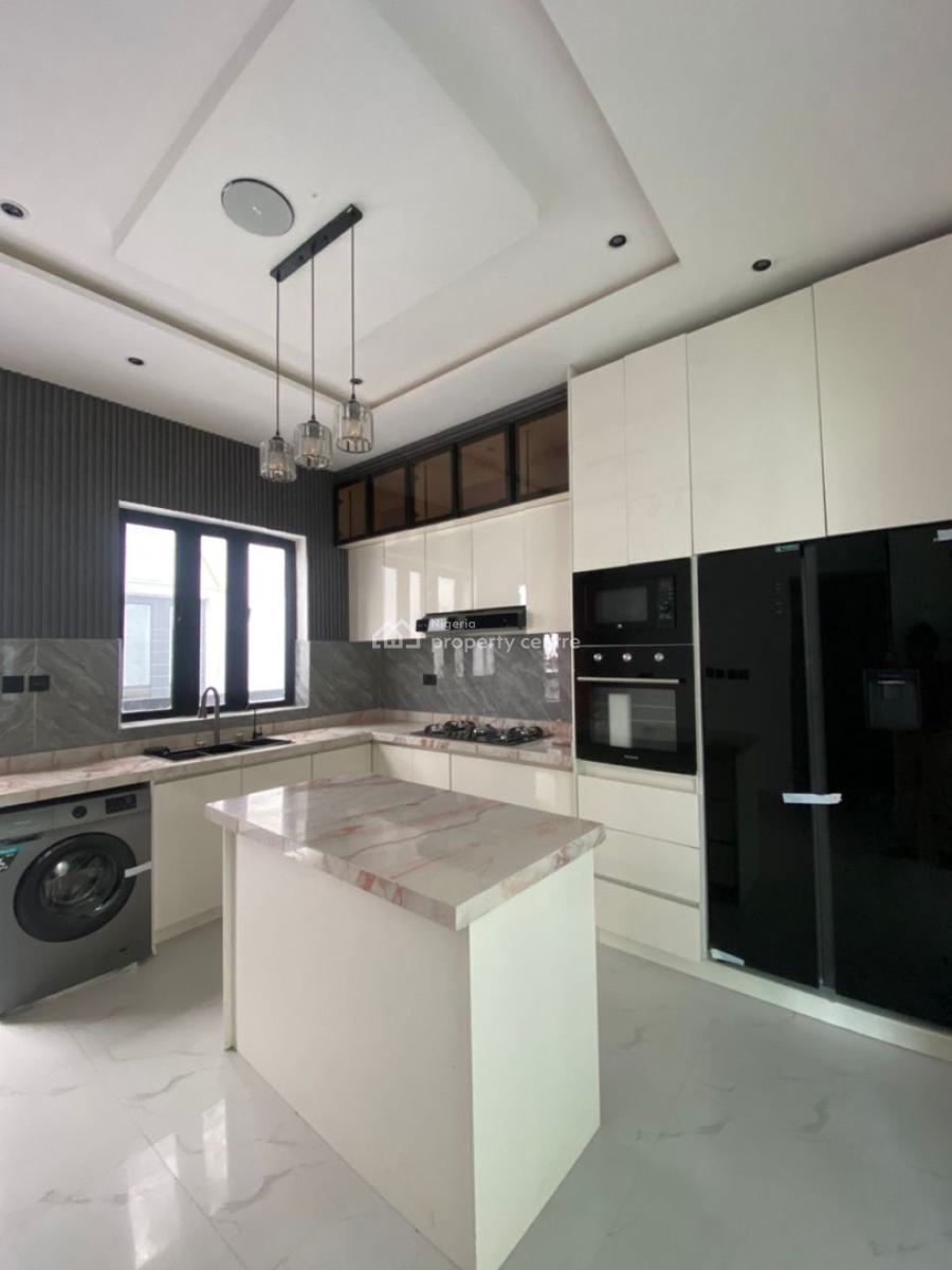 5 Bedroom Fully Detached Duplex with Bq and Pool, Lekki Palm City, Ajah, Lagos, Detached Duplex for Sale