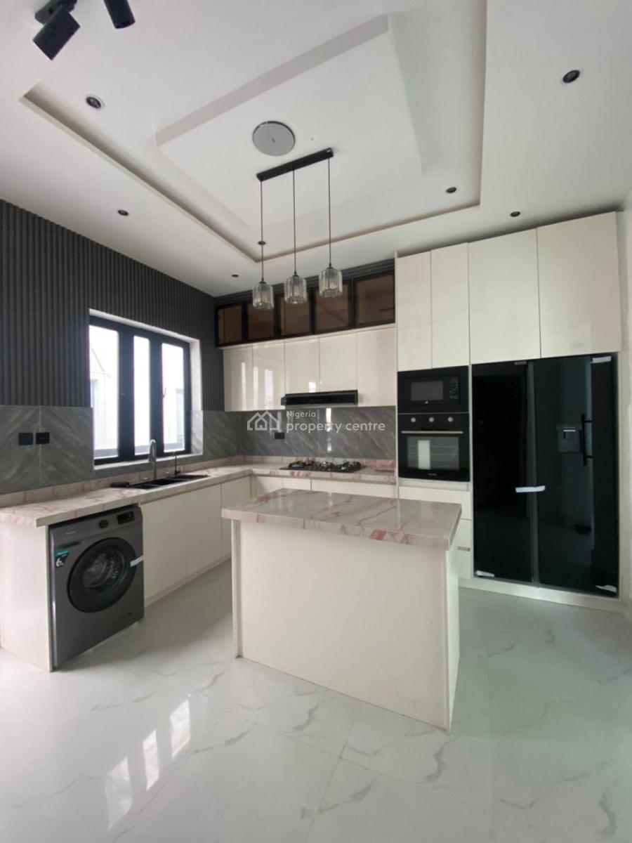 5 Bedroom Fully Detached Duplex with Bq and Pool, Lekki Palm City, Ajah, Lagos, Detached Duplex for Sale
