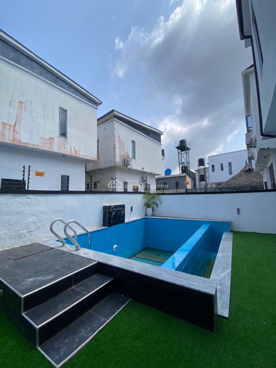 5 Bedroom Fully Detached Duplex with Bq and Pool, Lekki Palm City, Ajah, Lagos, Detached Duplex for Sale