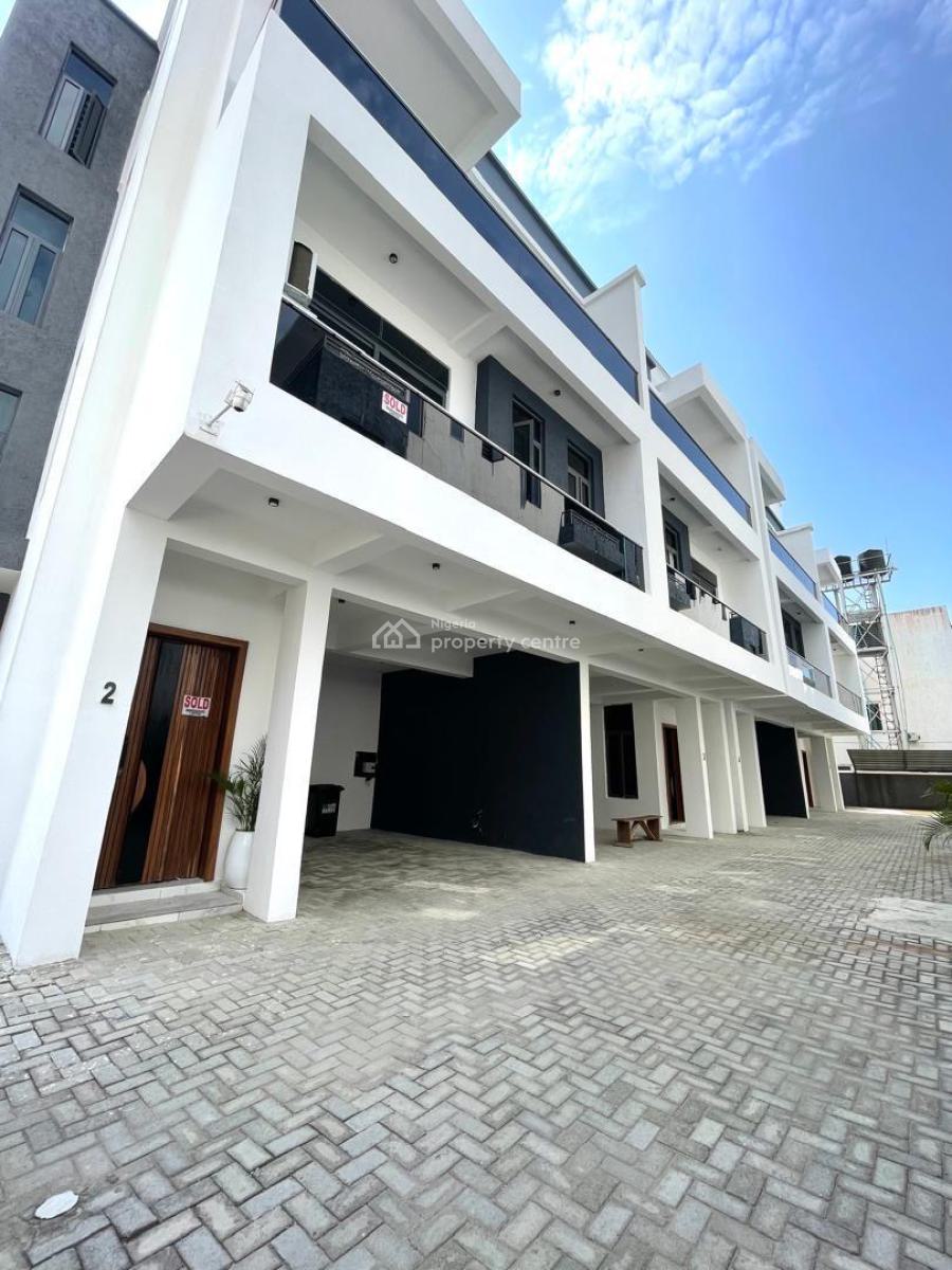 4bedroom Terrace Duplex  for, Secured Serene Neighborhood, Ologolo, Lekki, Lagos, Terraced Duplex for Sale