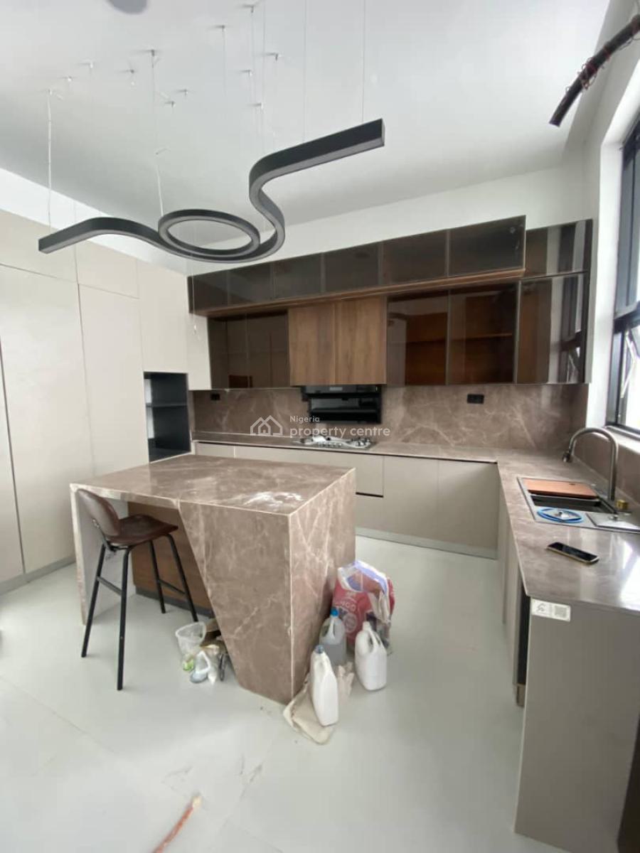 a Picture-perfect Waterfront 5 Bedroom Fully Detached Duplex, Comes with Family Sized Rooms, Saloon, Private Elevator, Osapa, Lekki, Lagos, Detached Duplex for Sale