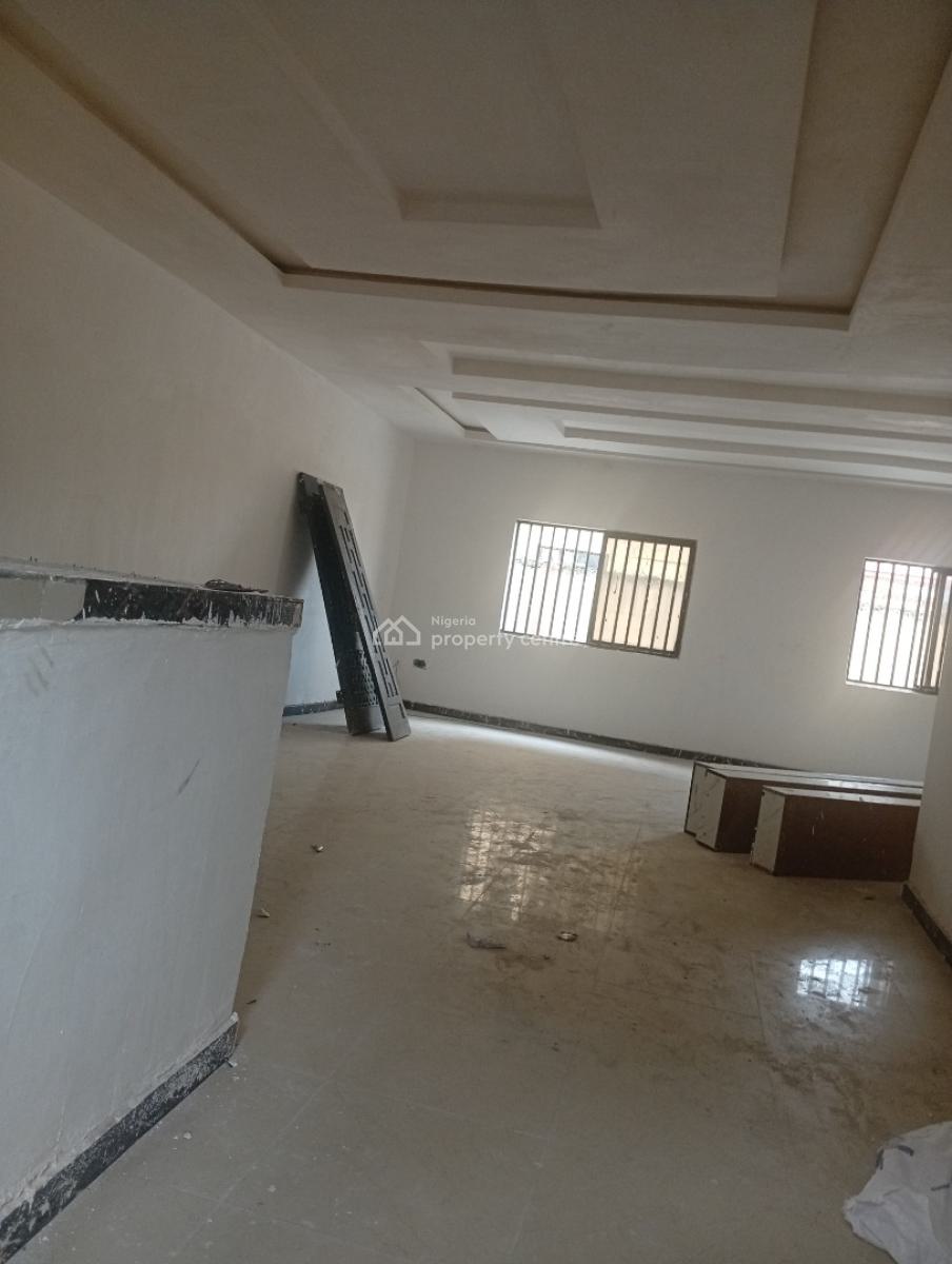 *newly Renovated Large 2bedroom Flat with Pop Kitchen Cabinet, Wardrob, in a Serene Tarred Street Close to Egbeda Roundabout Alimosho, Egbeda, Alimosho, Lagos, Flat / Apartment for Rent