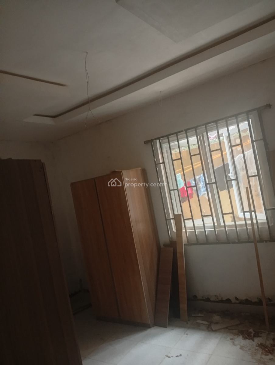 Newly Renovated Portable 2bedroom Flat with Pop, All Ensuite , Kitchen, in a Serene Tarred Street at Egbeda Close to Egbeda Roundabout Alimosh, Egbeda, Alimosho, Lagos, Flat / Apartment for Rent
