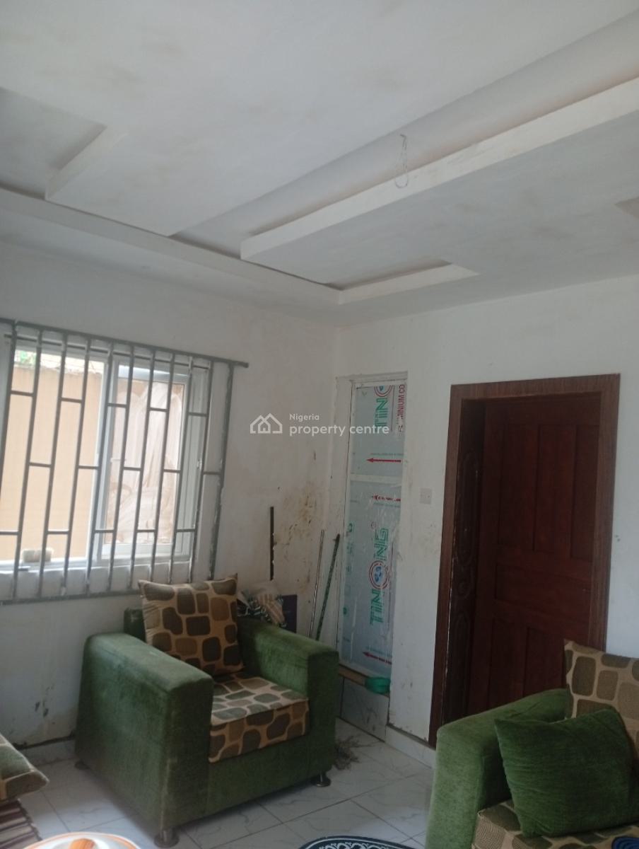 Newly Renovated Mini Flat with Pop, Kitchen Cabinet, 2 Toilet , Modern, in Serene Area of Egbeda Close to Egbeda Roundabout Alimosho, Egbeda, Alimosho, Lagos, Mini Flat (room and Parlour) for Rent