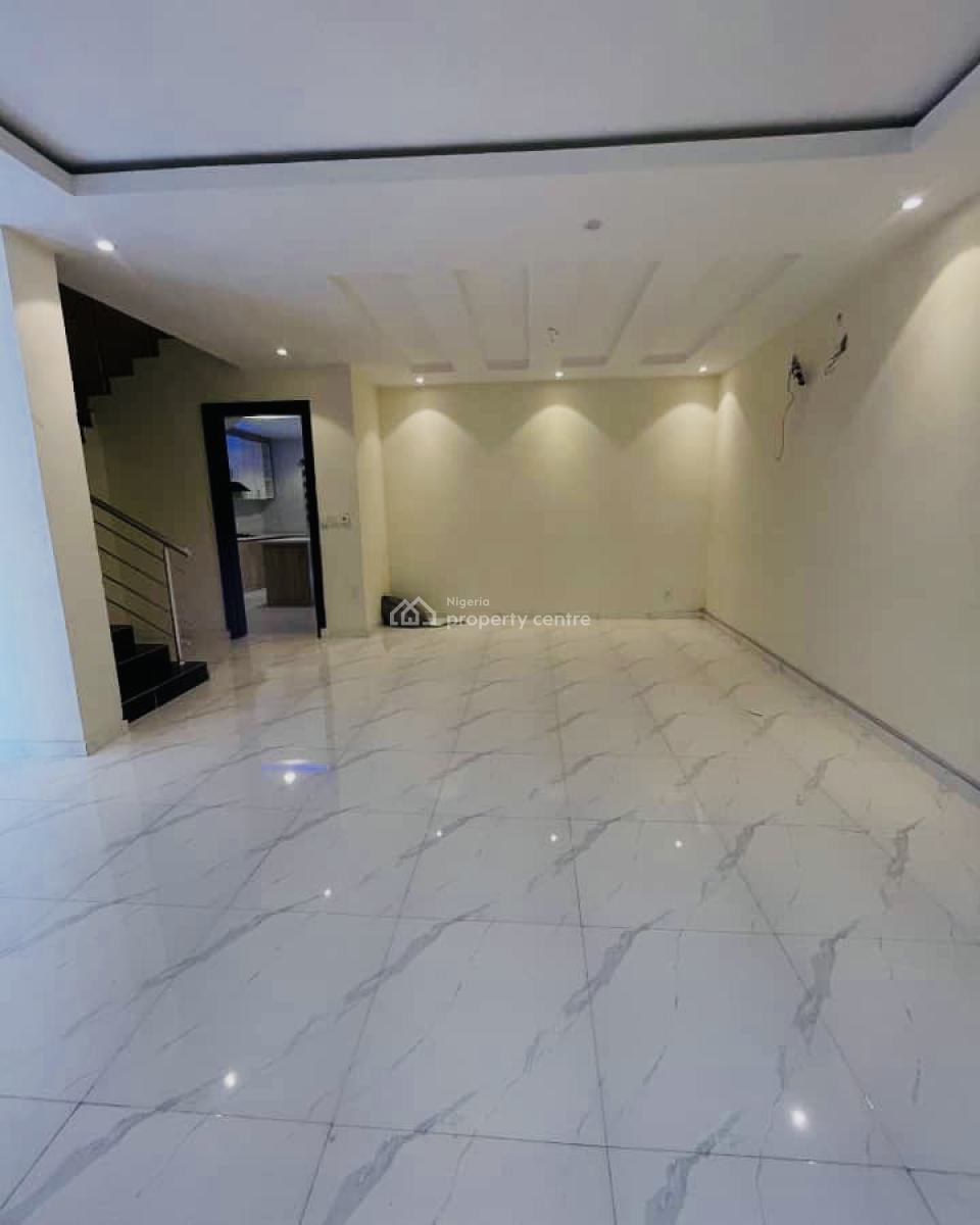 Exquisite 4 Bedroom Terrace Duplex with Inverter and Bq, Serene , Secured Abs Beautiful Estate, Osapa, Lekki, Lagos, Terraced Duplex for Rent