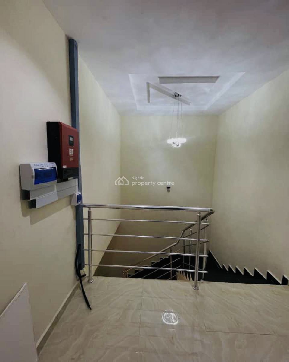 Exquisite 4 Bedroom Terrace Duplex with Inverter and Bq, Serene , Secured Abs Beautiful Estate, Osapa, Lekki, Lagos, Terraced Duplex for Rent