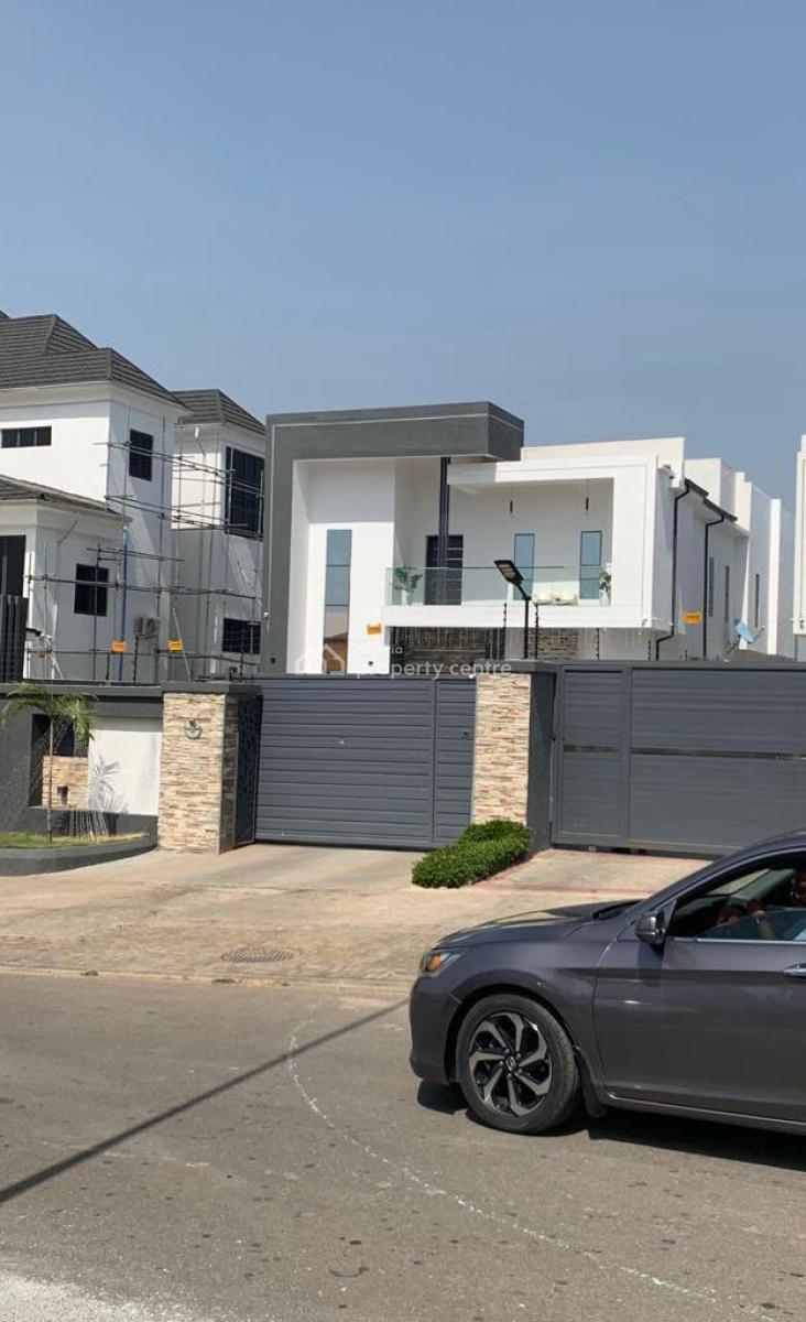 Newly Built 5 Bedrooms Duplex with 2 Guest Charlet and 1 Servant Room, Guzape District, Abuja, Detached Duplex for Rent