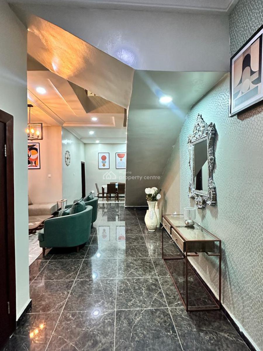 Exquisite Five Bedrooms, Fully Furnished Detached Duplex, Wuse 2, Abuja, Detached Duplex for Rent