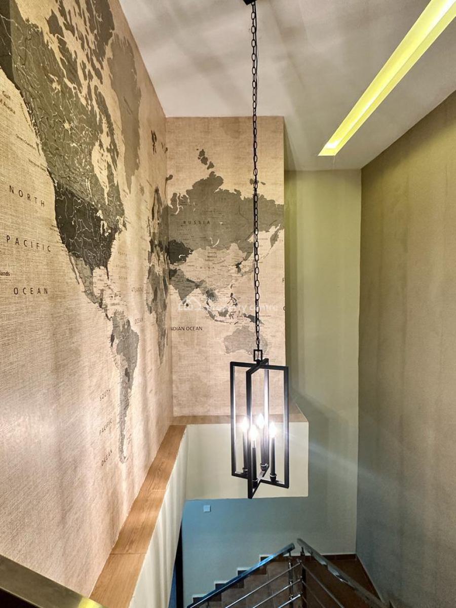 Exquisite Five Bedrooms, Fully Furnished Detached Duplex, Wuse 2, Abuja, Detached Duplex for Rent