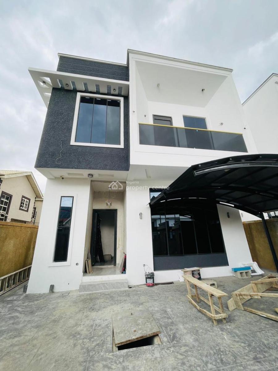 Magnificently Newly Built 5 Bedroom Fully Detached Duplex with a Bq I, Omole Phase 2, Ikeja, Lagos, House for Sale