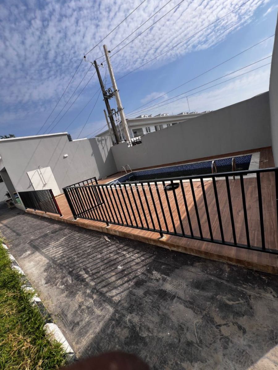 4 Bedroom Terrace Duplexes with Bq, Swimming Pool and Gym in a Serene, Lekki Phase 1, Lekki, Lagos, Terraced Duplex for Rent