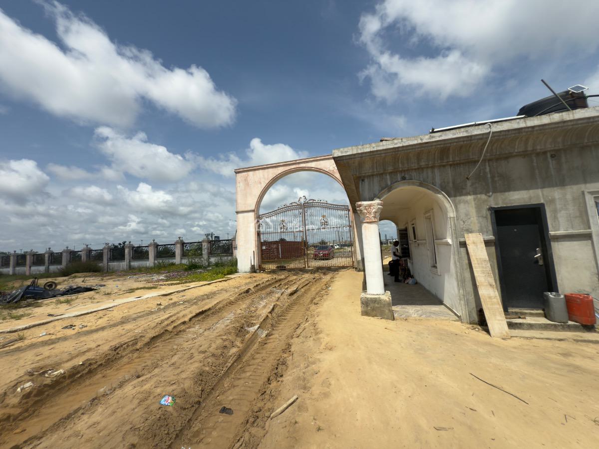 C of O Land Directly Facing The Roads Excellent Facilities, Eleko, Lekki Expressway, Lekki, Lagos, Commercial Land for Sale