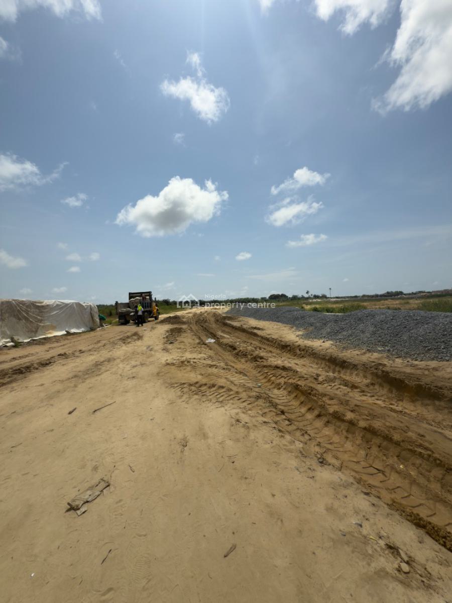 C of O Land Directly Facing The Roads Excellent Facilities, Eleko, Lekki Expressway, Lekki, Lagos, Commercial Land for Sale