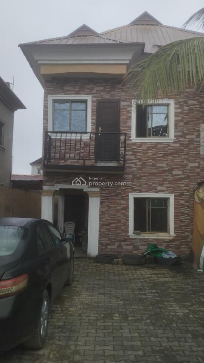 4 Bedroom Duplex with a Bq, Sunview Estate, Sangotedo, Ajah, Lagos, Detached Duplex for Sale