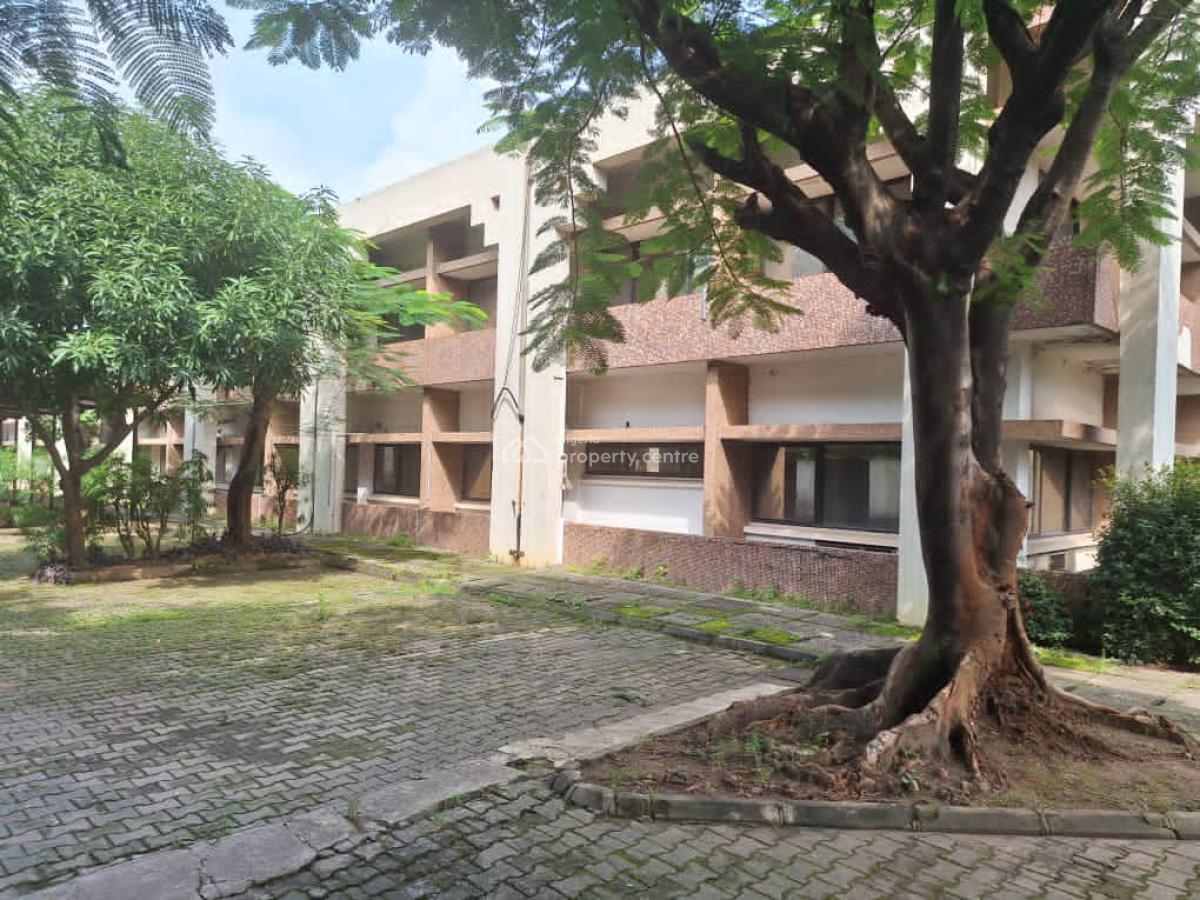 Sweet Commercial Property on 5890sqm, Former British Council (visa Office) Aguiyi Ironsi Way, Near Catholic, Maitama District, Abuja, Office Space for Sale