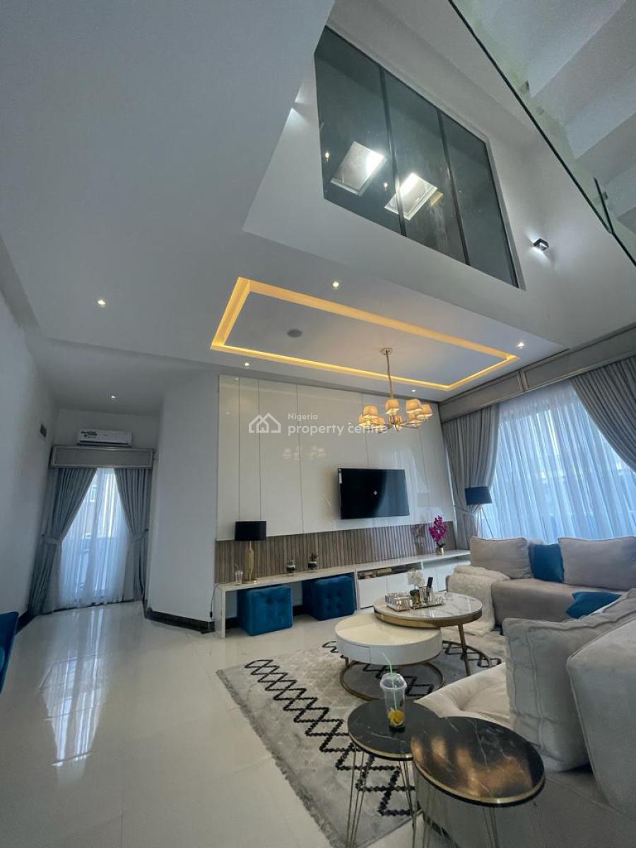 Luxurious 4 Terrace Duplex with Gym and Swimming Pool, Lekki Phase 1, Lekki, Lagos, Terraced Duplex Short Let