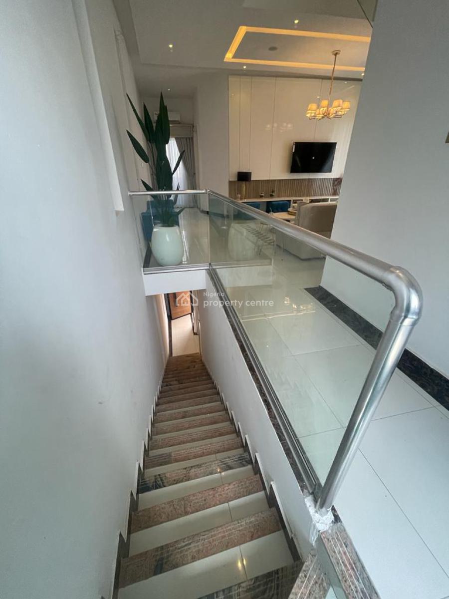 Luxurious 4 Terrace Duplex with Gym and Swimming Pool, Lekki Phase 1, Lekki, Lagos, Terraced Duplex Short Let