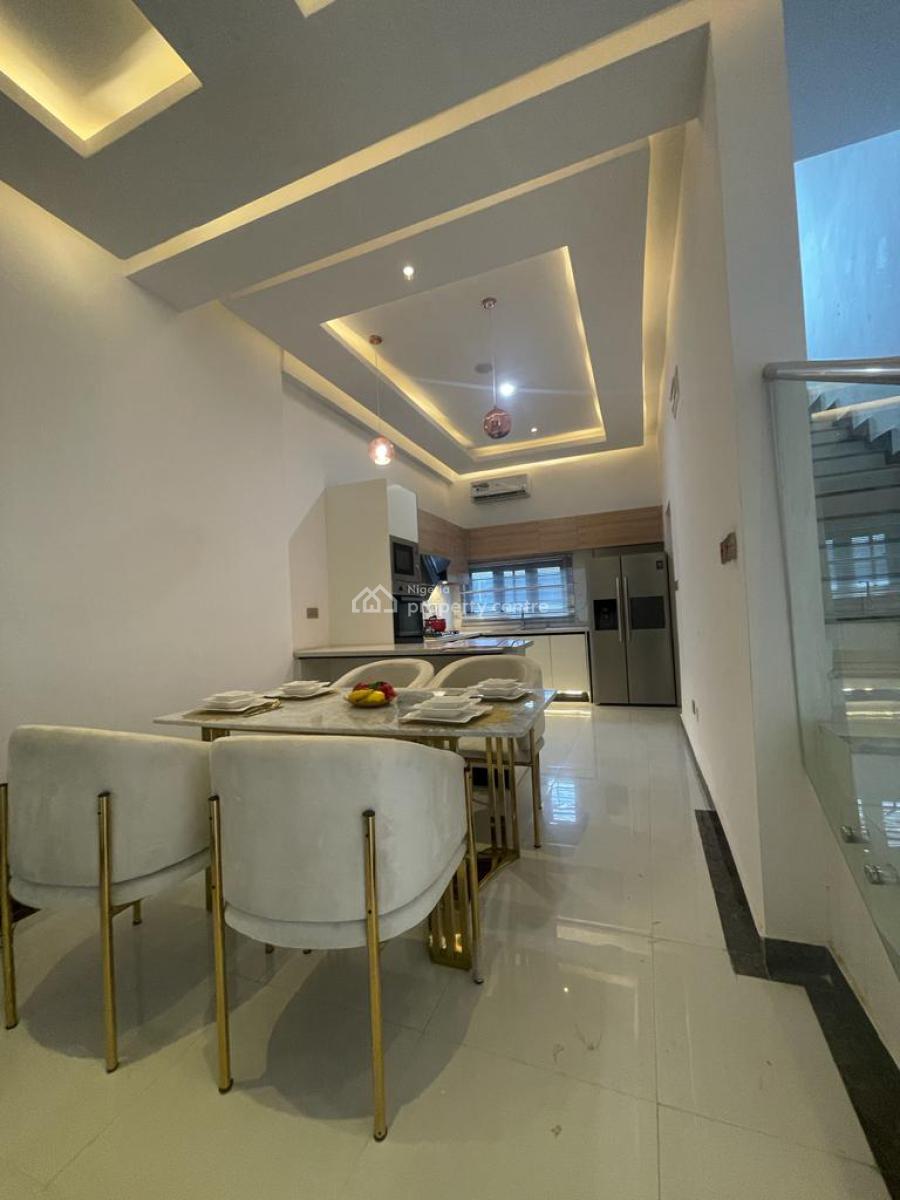 Luxurious 4 Terrace Duplex with Gym and Swimming Pool, Lekki Phase 1, Lekki, Lagos, Terraced Duplex Short Let