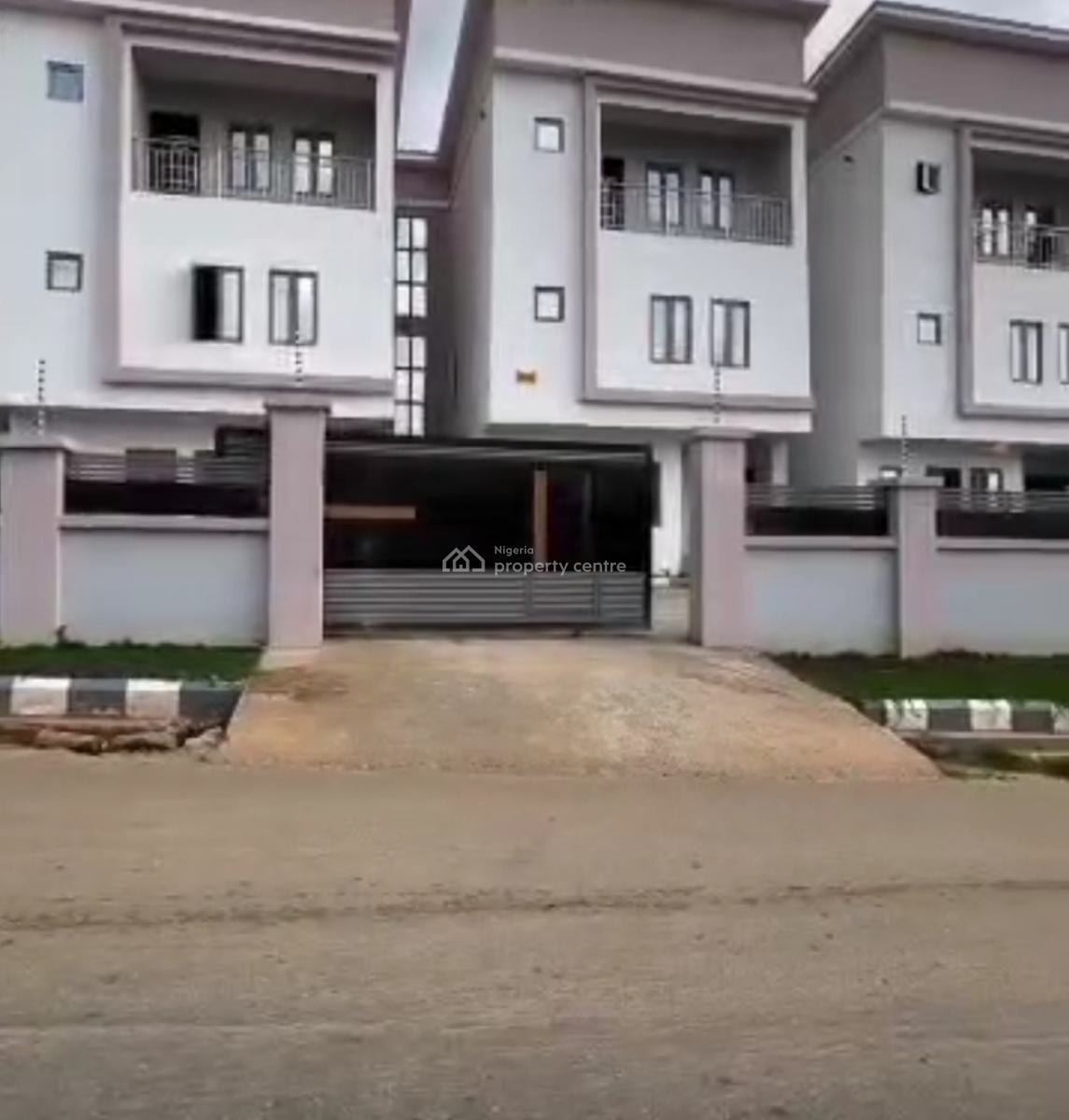 4 Bedroom Terrace Duplex, Family Lounge and Bq, Katampe (main), Katampe, Abuja, Terraced Duplex for Sale
