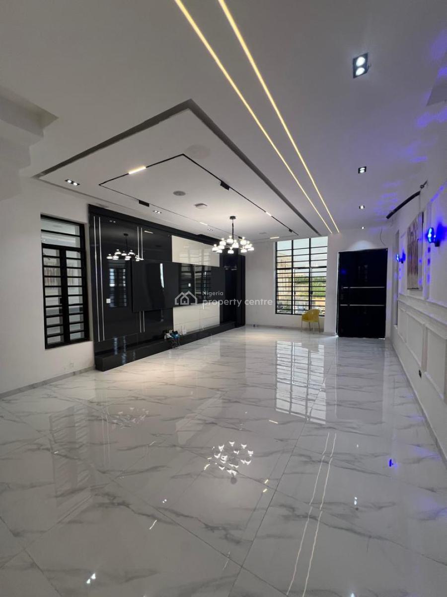Beautiful Brand New 5 Bedroom Duplex with Bq at Chevron, Located Inside a Very Serene Estate,comes with Swimming Poo,good Light, Lekki, Lagos, Detached Duplex for Sale