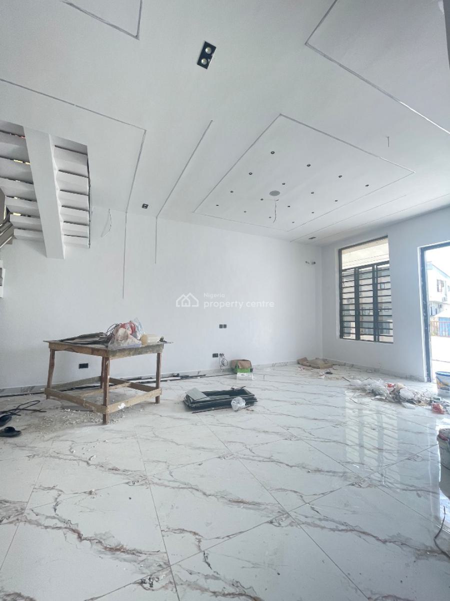 Luxury Modern Brand New 5 Bedroom Fully Detached with Bq, Located Inside an Estate,good Road and Seren Estate,good Light,, Sangotedo, Ajah, Lagos, Detached Duplex for Sale