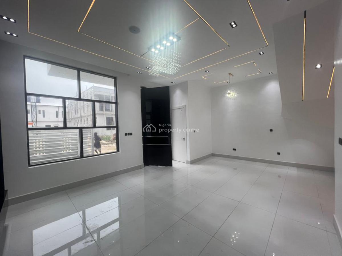 Self Compound 4 Bedroom Semi-detached Duplex with Bq, Ajah, Lagos, Semi-detached Duplex for Sale