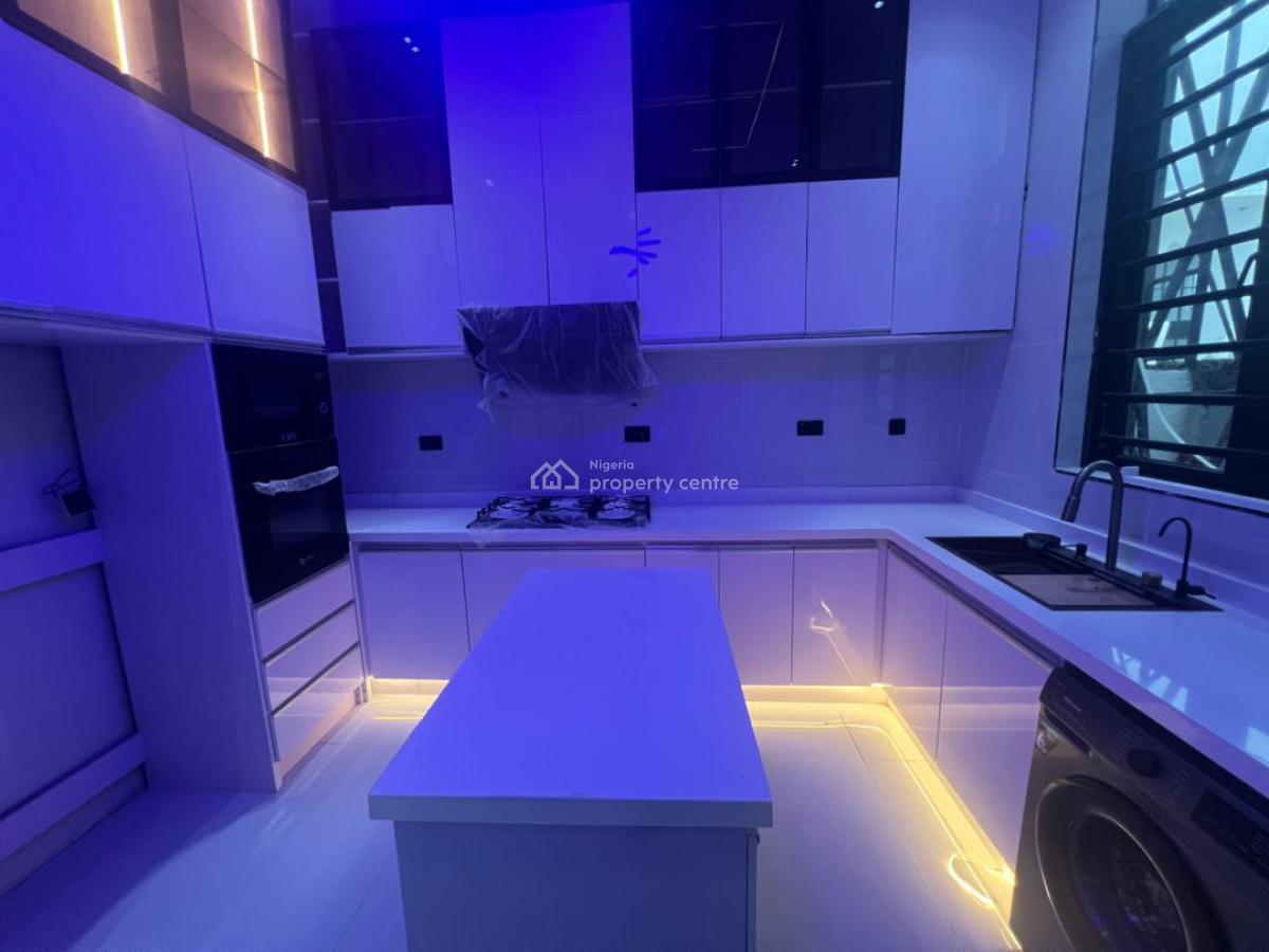 Self Compound 4 Bedroom Semi-detached Duplex with Bq, Ajah, Lagos, Semi-detached Duplex for Sale