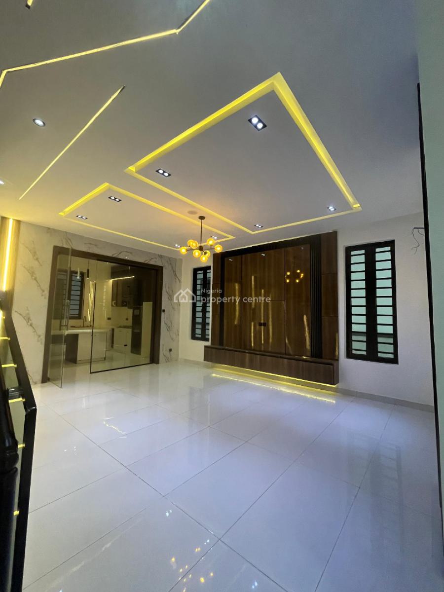 Beautiful 4 Bedroom Detached Duplex with a Bq, Lekki Palm City Estate, Ajah, Lagos, Detached Duplex for Sale
