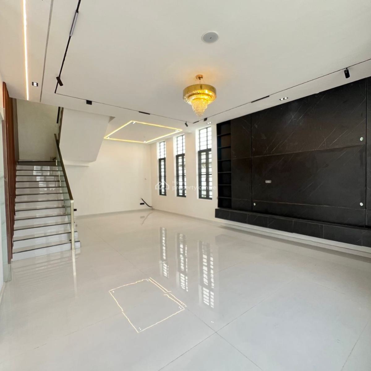 Luxury Modern 5 Bedroom Fully Detached Duplex at Chevron, Located Inside Secured Estate,comes with Cinema,pool,gym and Penthouse, Lekki, Lagos, Detached Duplex for Sale