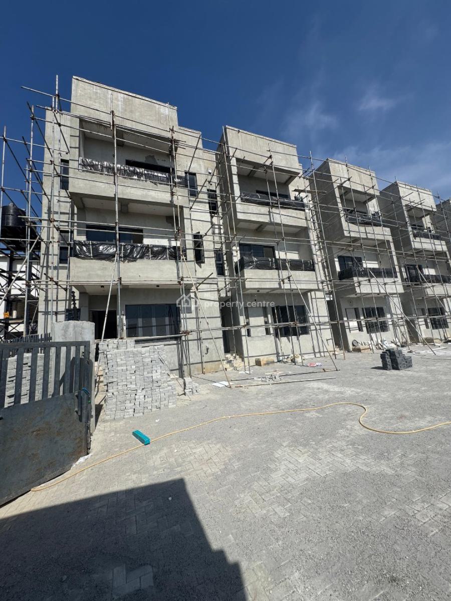 4 Bedroom Terrace Duplex with Bq, Guzape District, Abuja, Terraced Duplex for Sale