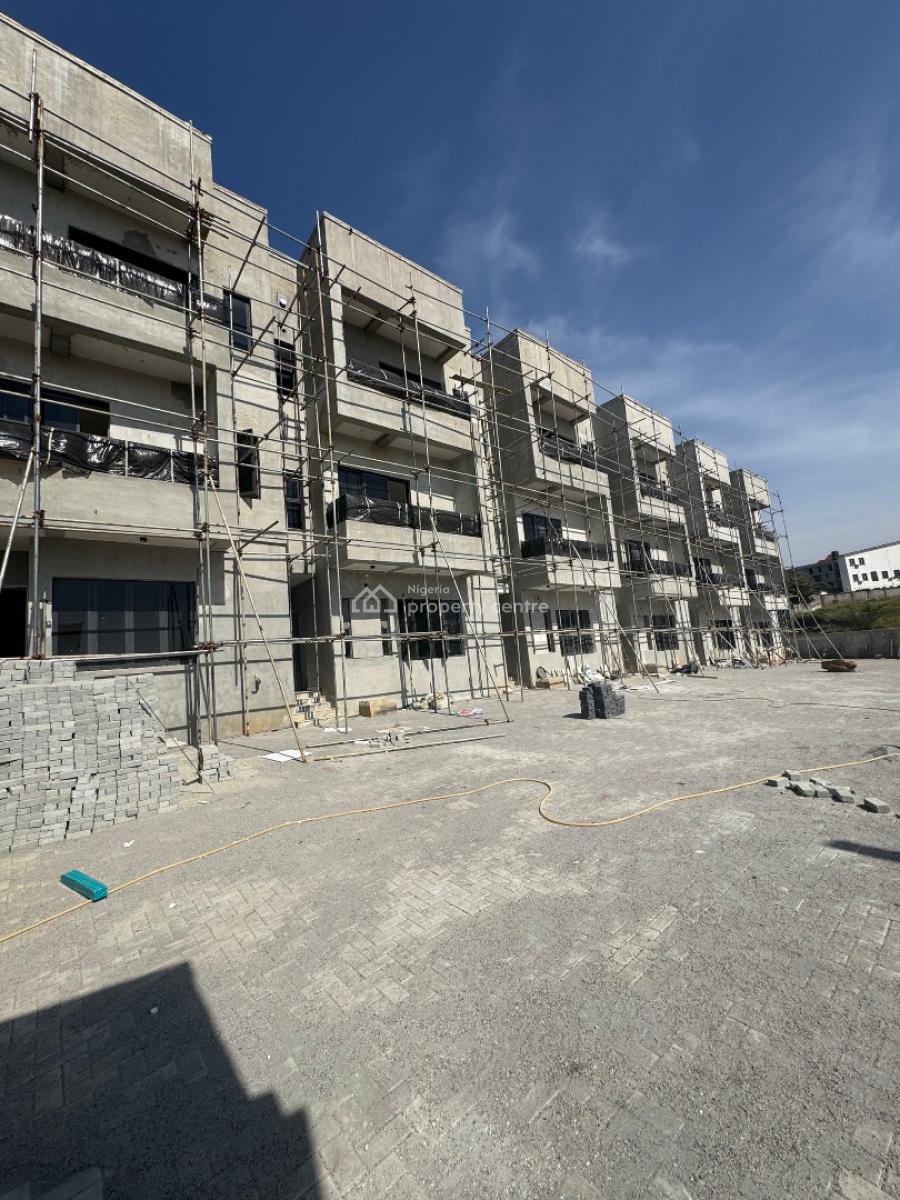 4 Bedroom Terrace Duplex with Bq, Guzape District, Abuja, Terraced Duplex for Sale