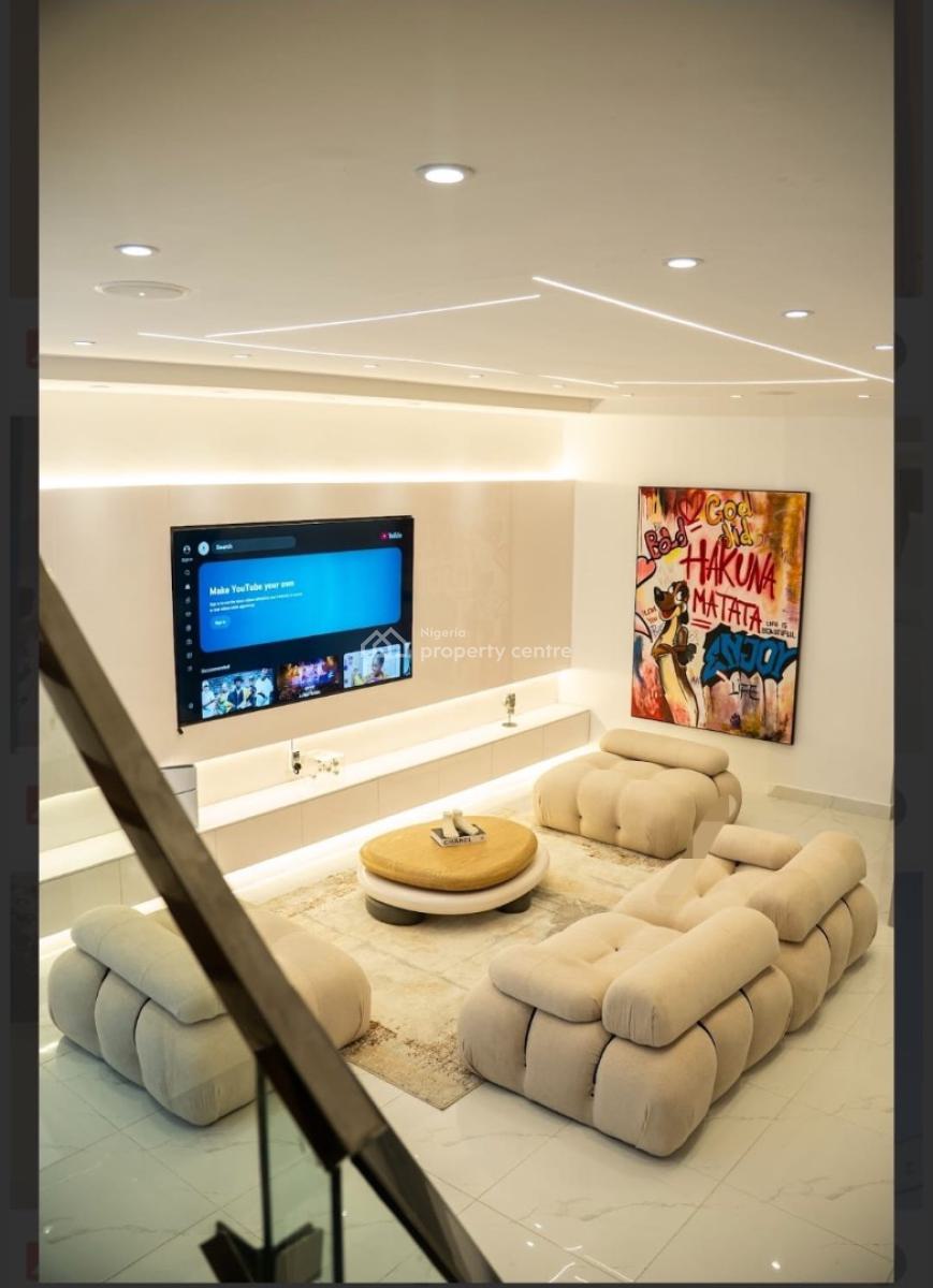 2 Bedroom Service and Furnished Maisonette, Lekki Phase 1, Lekki, Lagos, Terraced Duplex Short Let