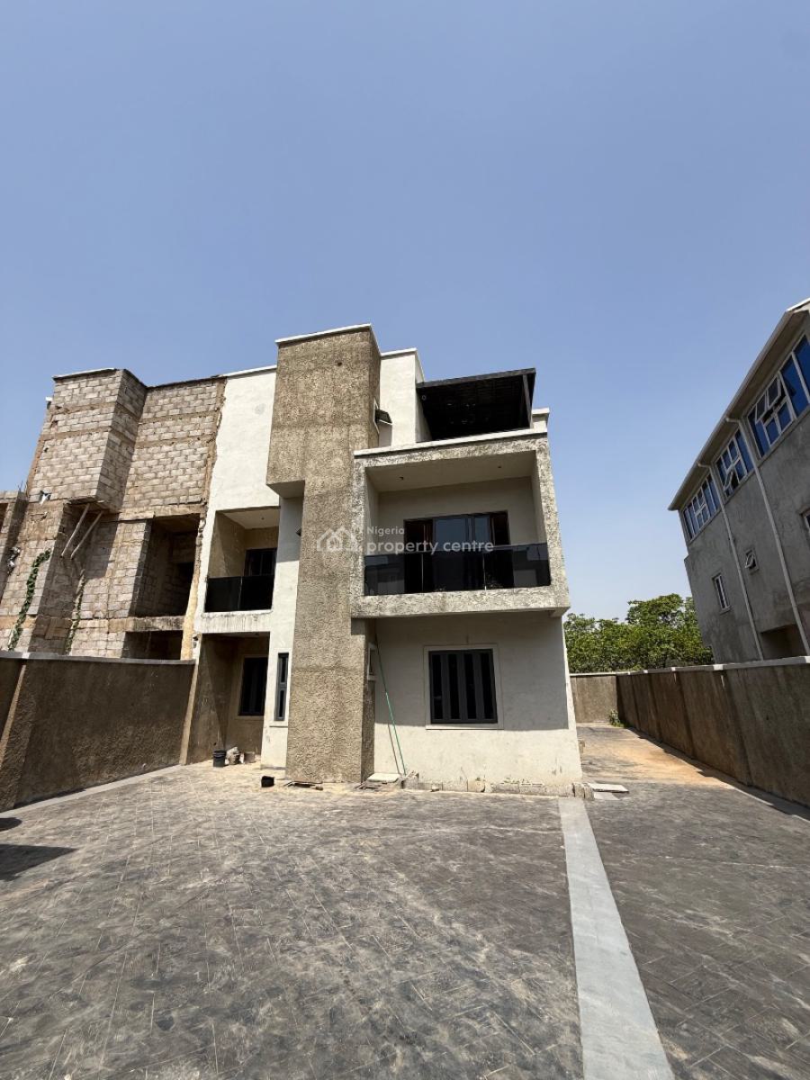 Brand New 85% Completed 4 Bedroom Semi Detached Corner Unit, Ochacho Estate, Life Camp, Abuja, Semi-detached Duplex for Sale