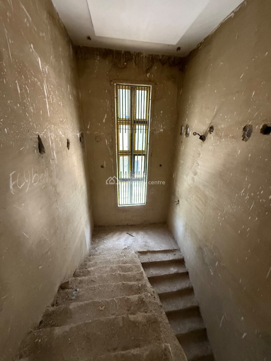 Brand New 85% Completed 4 Bedroom Semi Detached Corner Unit, Ochacho Estate, Life Camp, Abuja, Semi-detached Duplex for Sale