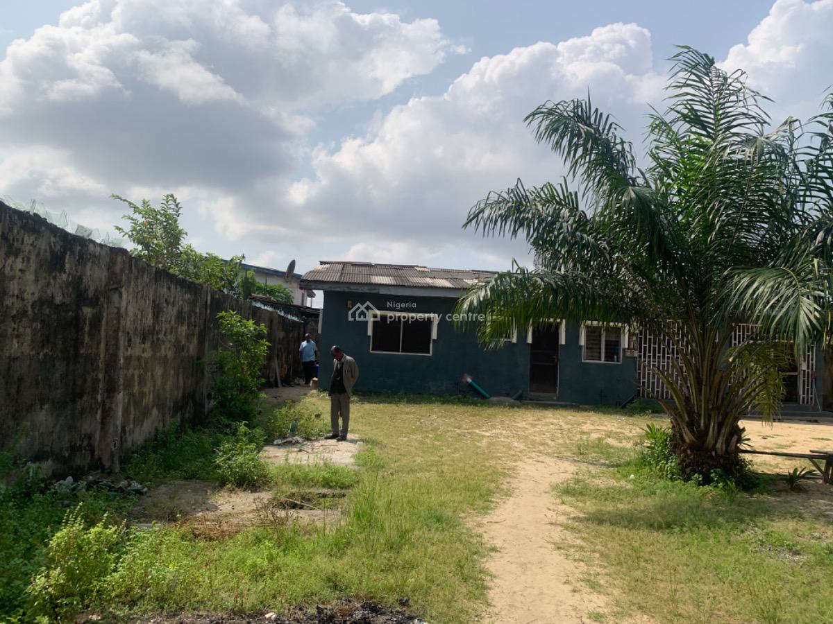 Plot of Land with an Existing Building Structure, Close to Uba Roundabout, Ado, Ajah, Lagos, Residential Land for Sale