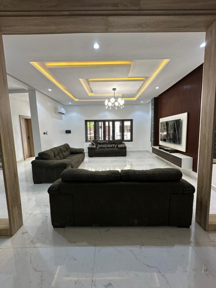 Contemporary 5 Bedroom Fully Detached Duplex,bq,rooftop,3 Living Rooms, Katampe Extension, Katampe, Abuja, Detached Duplex for Sale