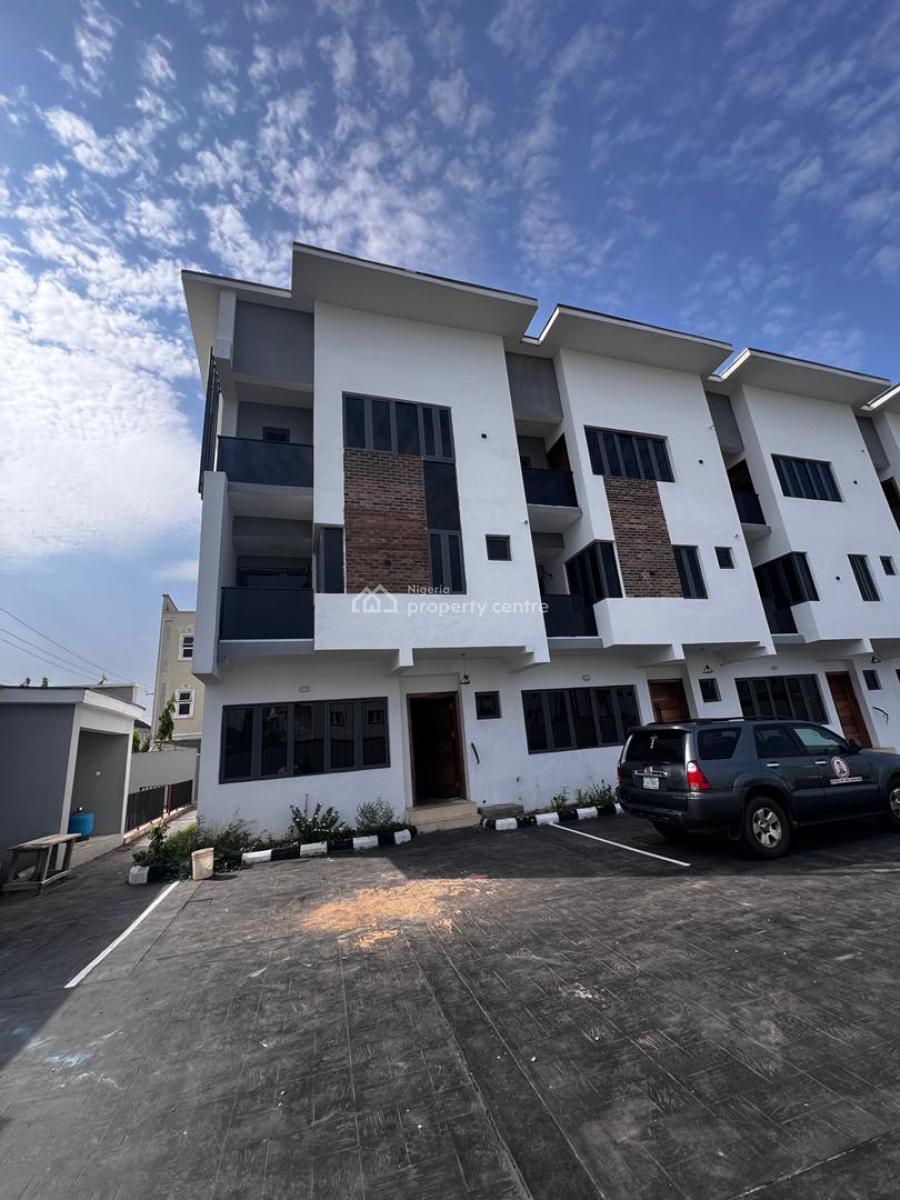 Brand New 10 Units of 4 Bedrooms Terrace Duplexes with Bq, Swimming Pool, Lekki Phase 1, Lekki Lagos., Lekki Phase 1, Lekki, Lagos, Terraced Duplex for Rent
