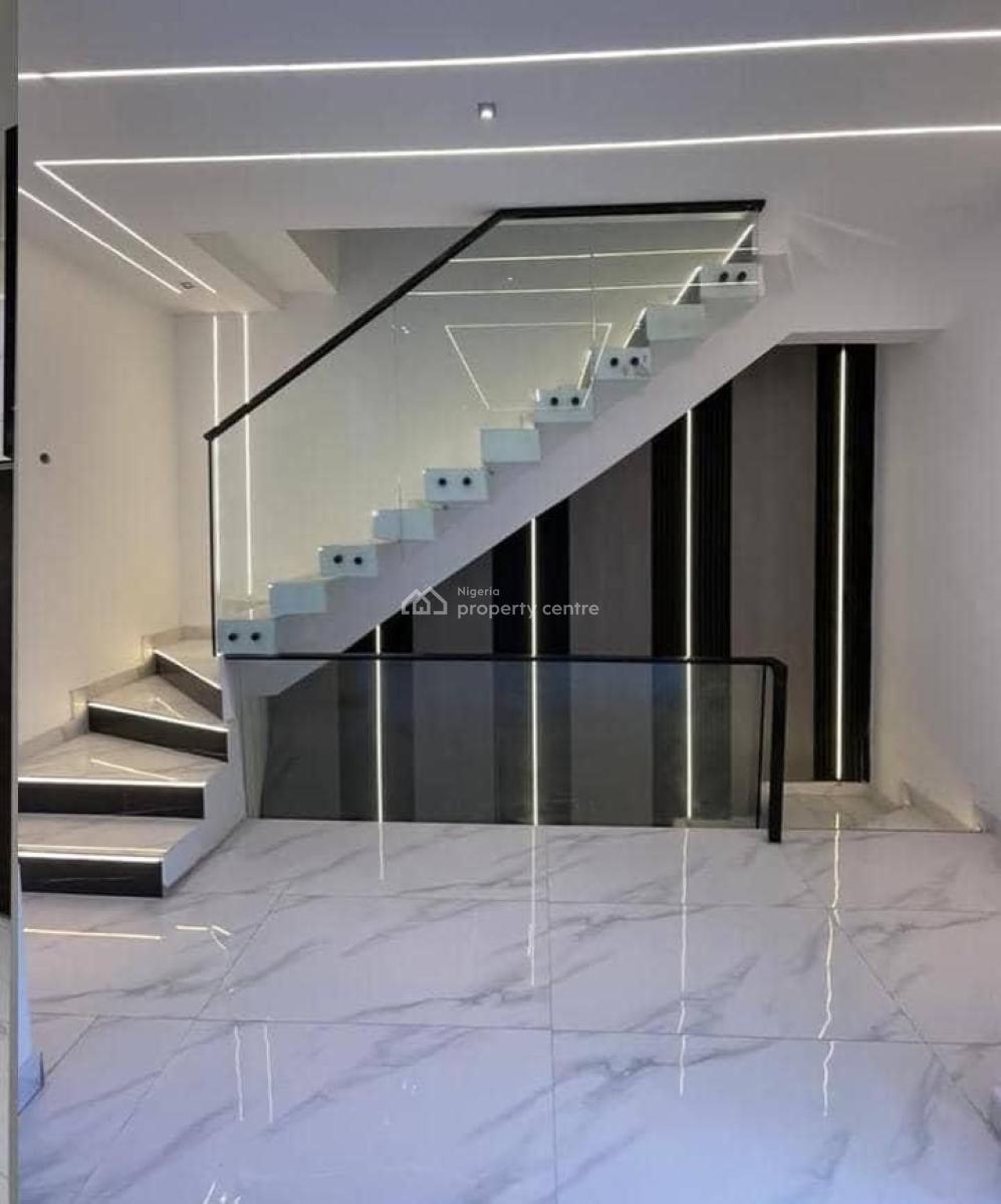 Bran New 4 Bedrooms Terrace Duplex with Bq, Ikate, Lekki, Lagos, Terraced Duplex for Rent