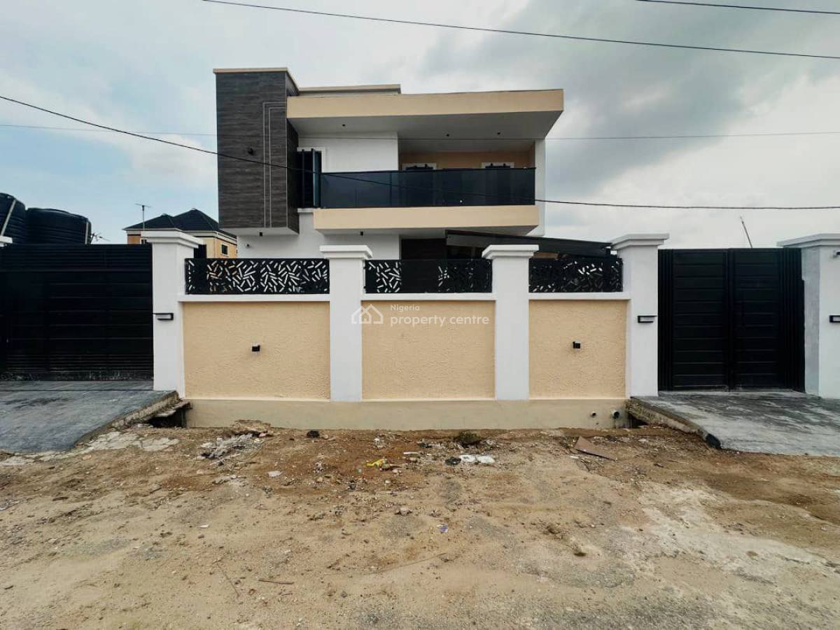 Detached 4 Bedrooms Duplex with Modern Interior ., Ogba, Ikeja, Lagos, Detached Duplex for Sale