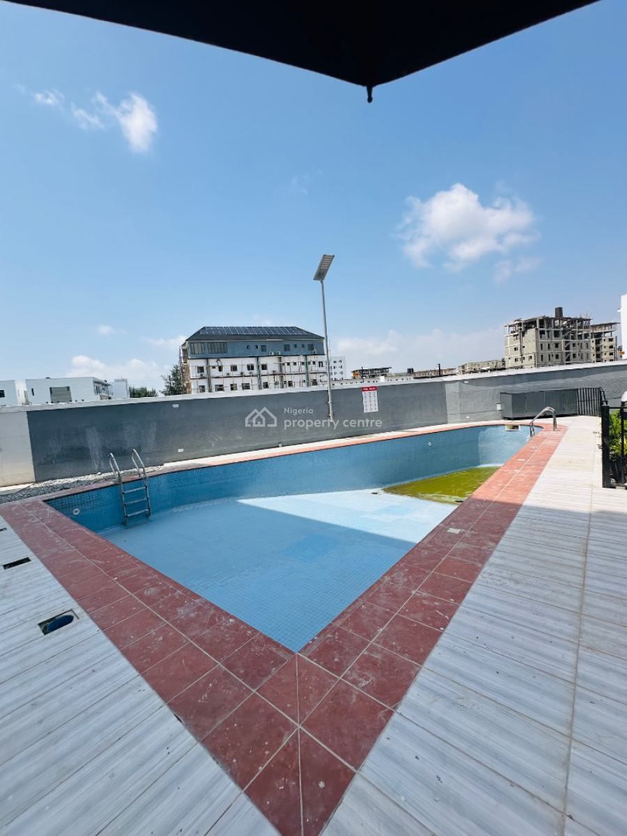 Beautifully Carved 4 Bedroom Terrace Duplex with Bq, Pool & Playground, Lekki Phase 1, Lekki, Lagos, Terraced Duplex for Rent