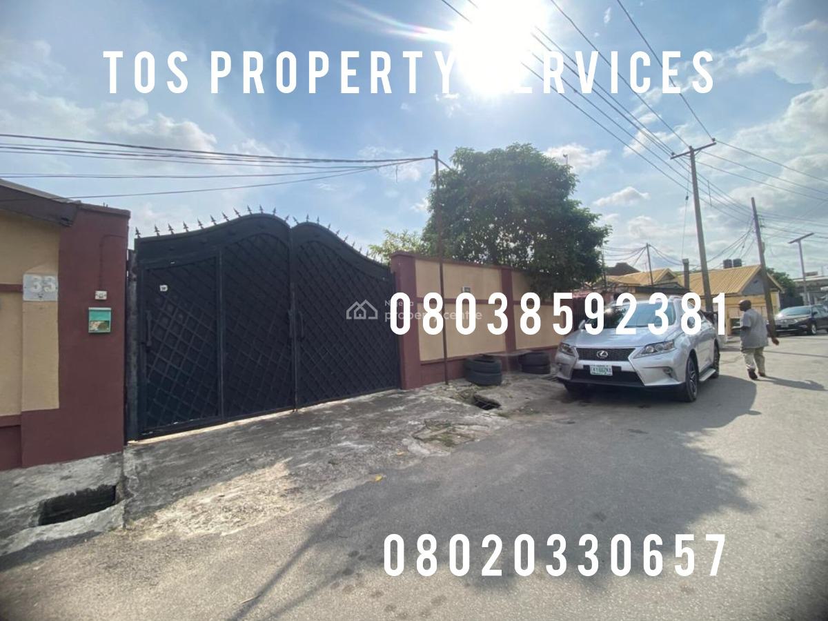 Fully Detached Bungalow on 500sqm Land, Off Adeniran Ogunsanya, Surulere, Lagos, Detached Bungalow for Sale