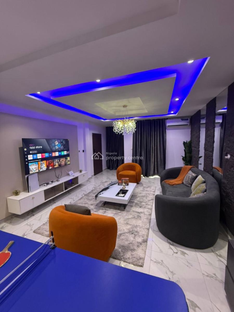 Luxury 2bedroom Apartment, Off Circle Mall Road, Osapa, Lekki, Lagos, Flat / Apartment Short Let