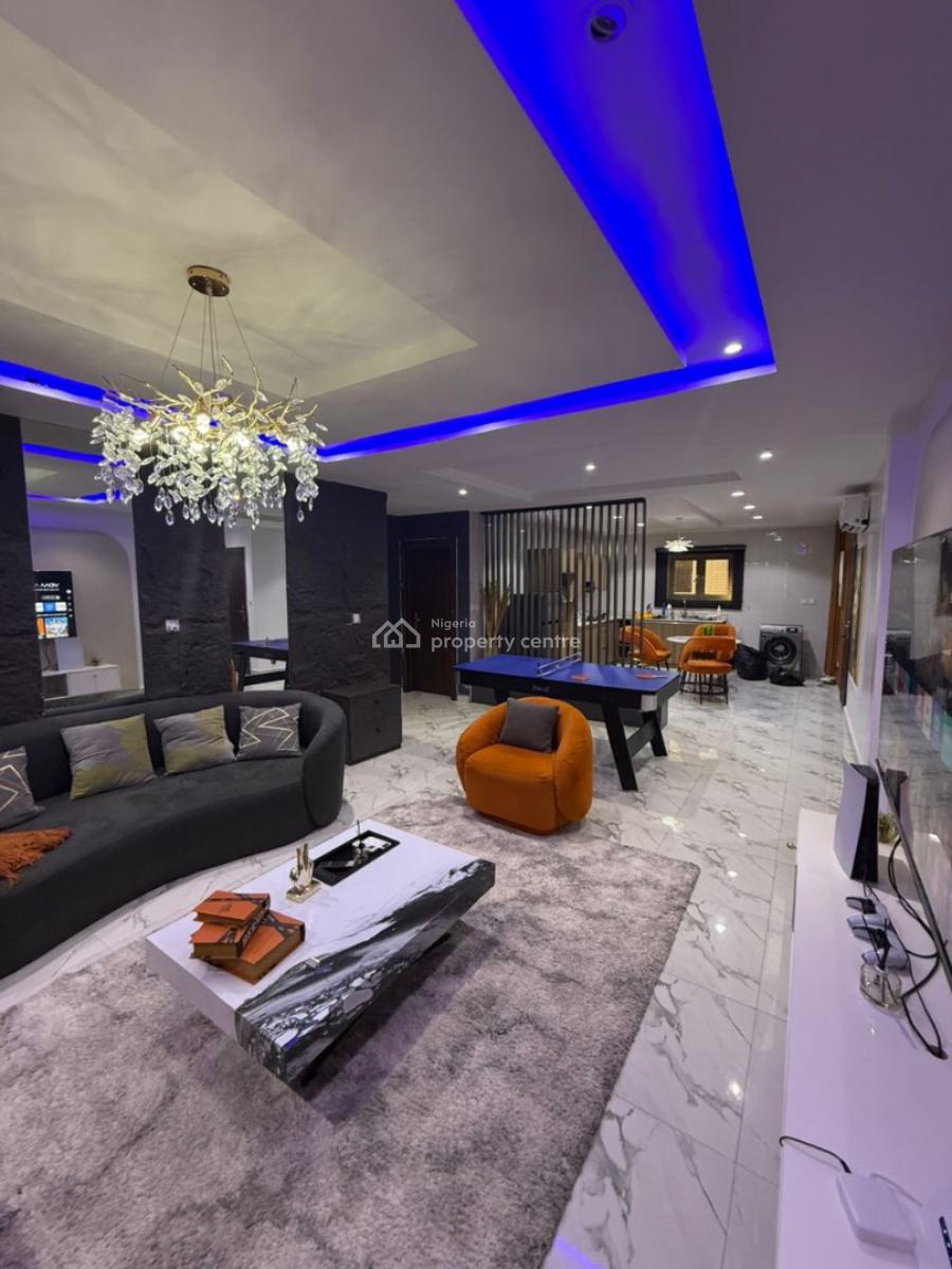 Luxury 2bedroom Apartment, Off Circle Mall Road, Osapa, Lekki, Lagos, Flat / Apartment Short Let
