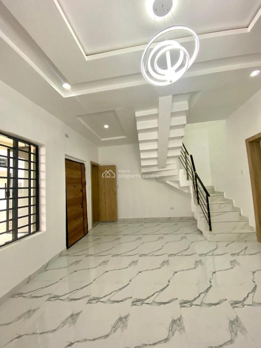 Standard and Newly Built 4-bedroom Terrace Duplex, General Paint, Ajah, Lagos, Terraced Duplex for Rent
