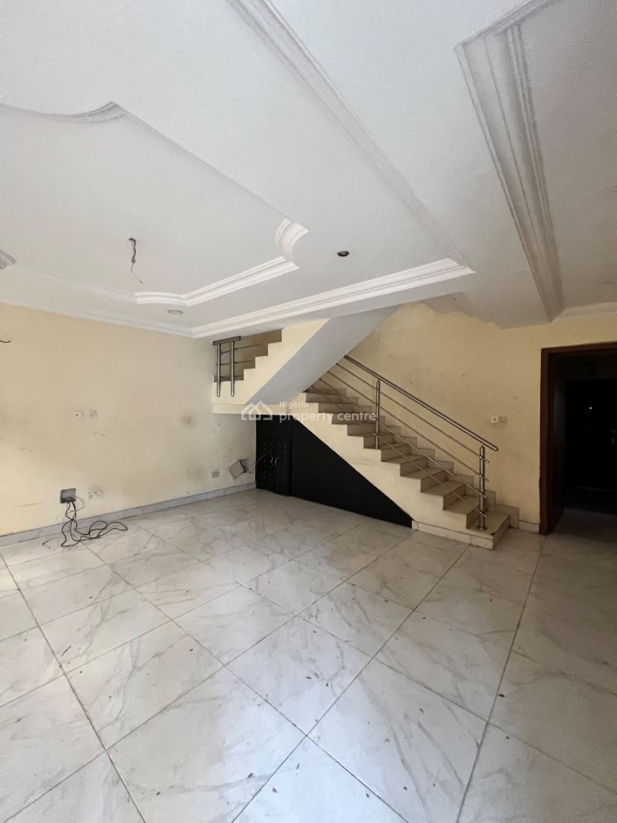 Spacious 4 Bedroom Terrace Duplex with Bq, Ikate, Lekki, Lagos, Terraced Duplex for Rent