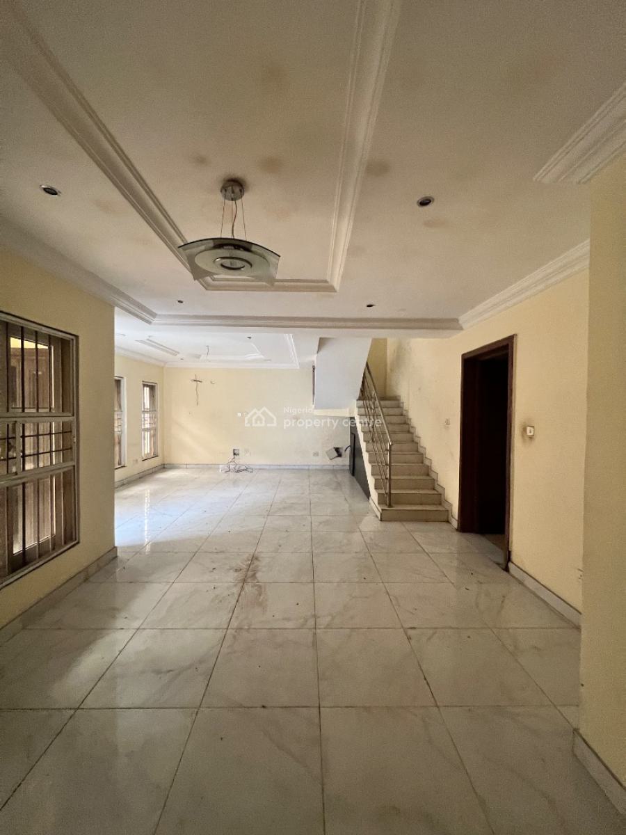 Spacious 4 Bedroom Terrace Duplex with Bq, Ikate, Lekki, Lagos, Terraced Duplex for Rent