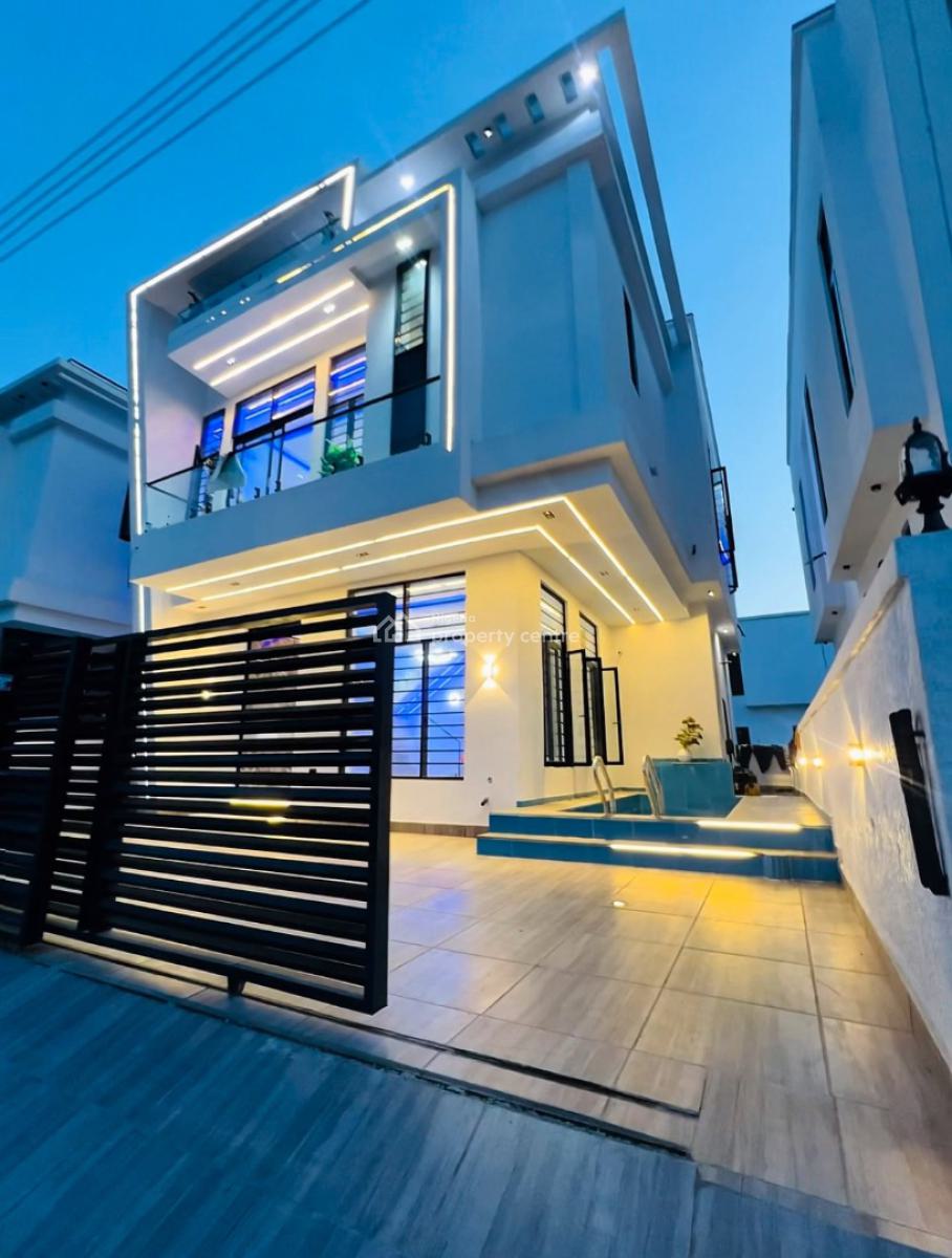 Luxury: 4 Bedroom Fully Detached Duplex, Ajah, Lagos, Detached Duplex for Sale