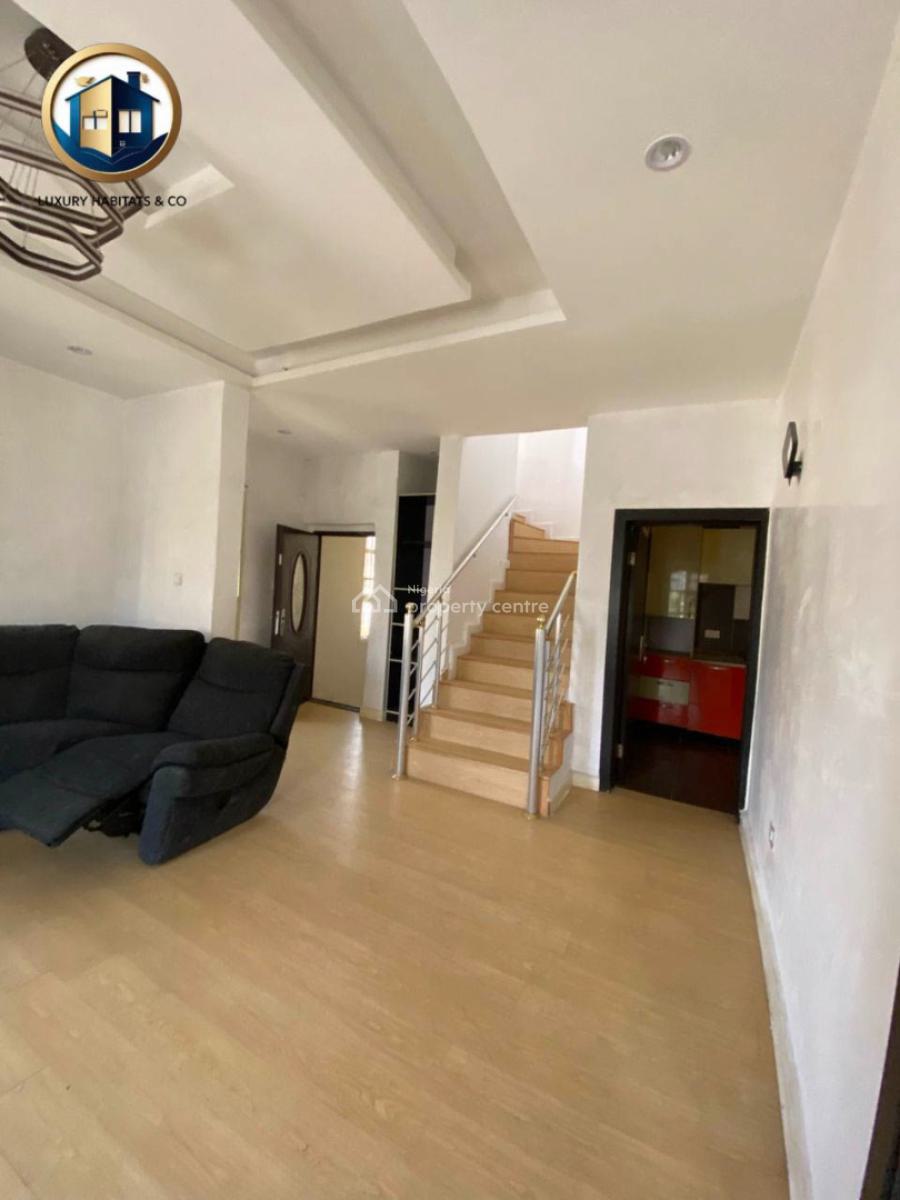 4 Bedroom Detached Terrace Duplex, Chevron, Lekki, Lagos, Terraced Duplex for Rent