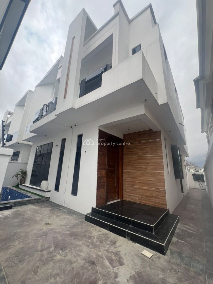 Luxury 5 Bedroom Fully Detached Duplex with Bq, Chevron Drive, Lekki, Lagos, Detached Duplex for Sale