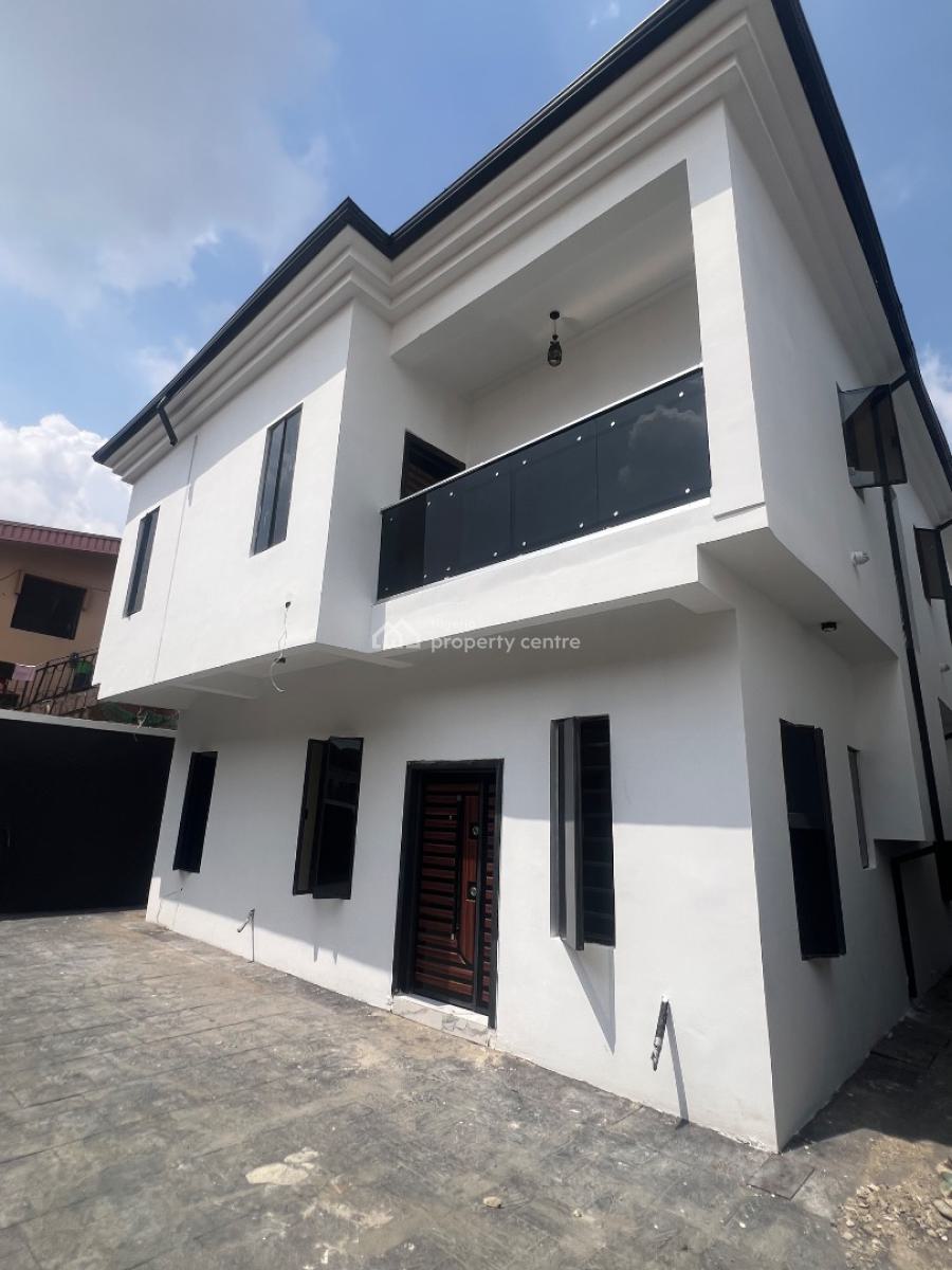 Newly Built 4 Bedroom Detached Duplex with a Bq in a Nice Environ, Gra Phase 1, Magodo, Lagos, Detached Duplex for Sale